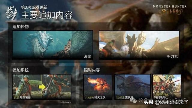 《怪物猎人荒野》全年更新计划揭晓！随机护石重磅回归