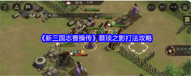 《新三国志曹操传》蔡琰之影战斗技巧解析