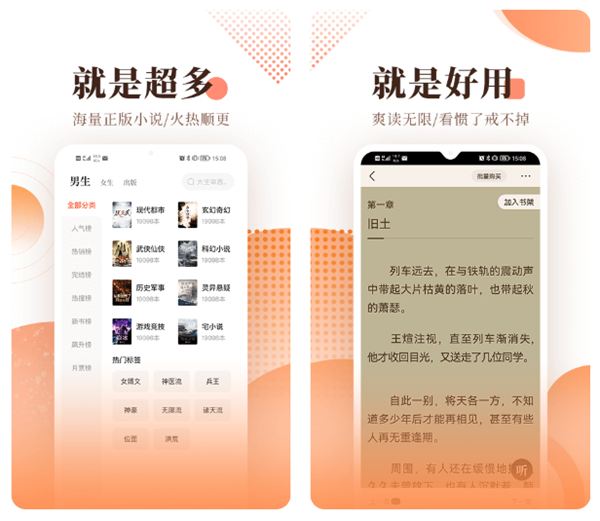 有什么小说阅读无推荐 ;不用看的看小说软件分享